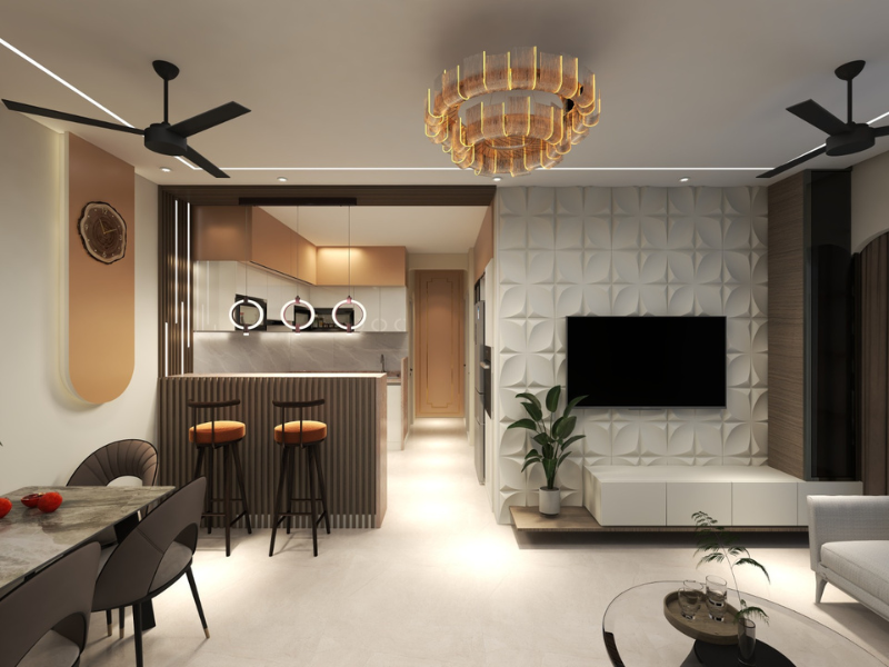 Modern Chic 3BHK Transformation in Chembur